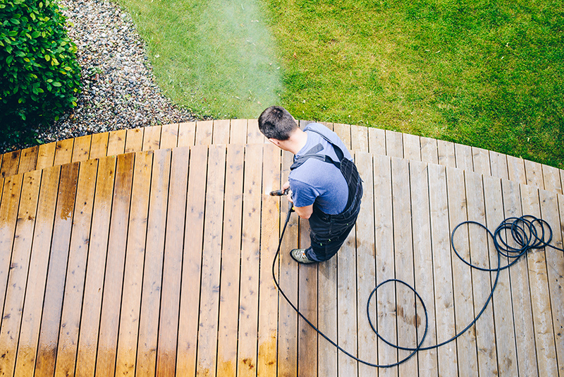 how to keep your decking clean with covers
