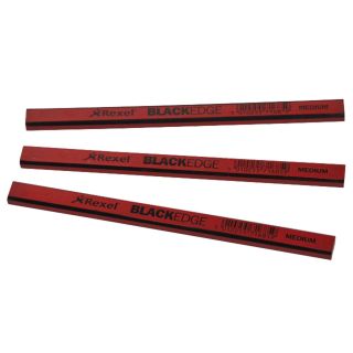 Rexel Carpenters Medium Red Pencil
