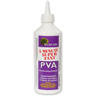 Wudcare 5 Minute Superfast PVA Adhesive 500ml