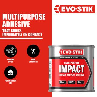 Evo-Stik Impact Multi-Purpose Contact Adhesive Tin 500ml