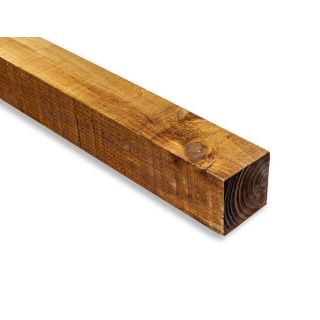 Brown Treated Fence Post FSC® Certified