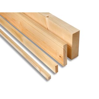 Planed All Round (PAR) Softwood Timber 12.5 x 38mm (Fin. Size: 9 x 33mm) 70% PEFC Certified