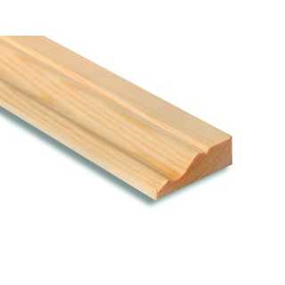 Softwood Ogee Architrave 19 x 50mm (Fin. Size: 15 x 44mm) 70% PEFC Certified