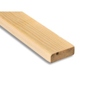Softwood Once Pencil Round Architrave 19 x 50mm (Fin. Size: 15 x 44mm) 70% PEFC Certified