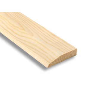 Softwood Chamfered & Round Skirting 19 x 75mm 70% PEFC Certified