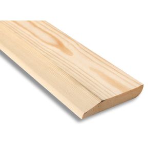 Softwood Reversible Chamfered & Bullnose Skirting 19 x 100mm 70% PEFC Certified