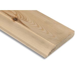 Softwood Hillreed Ovolo Skirting 25 x 150mm 70% PEFC Certified