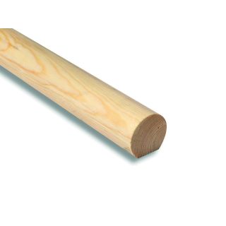 Softwood Mopstick Handrail Planed All Round (PAR) 50 x 50mm 70% PEFC Certified