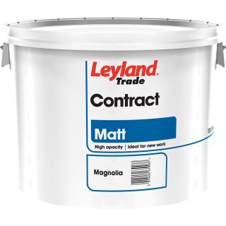 Leyland Trade Contract Matt Emulsion Paint 10L
