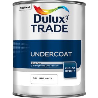 Dulux Trade Pure Brilliant White Undercoat 1L