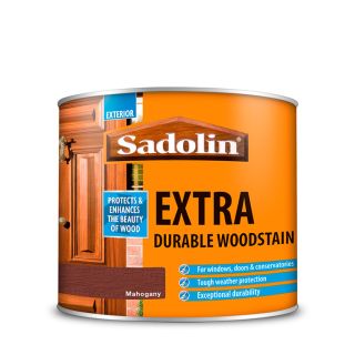 Sadolin Extra Durable Mahogany Woodstain 500ml