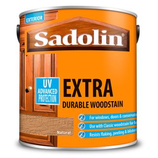 Sadolin Extra Durable Woodstain Natural 2.5L