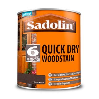Sadolin Quick Drying Wood Stain 09S Rosewood 1L