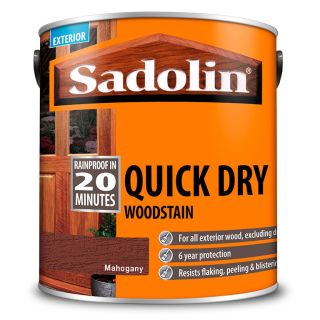 Sadolin Quick Drying Wood Stain 15D Mahogany 2.5L