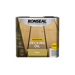 Ronseal Natural Decking Oil 2.5L