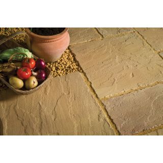 Thakeham Flagstone Old Cotswold Concrete Paving 450 x 450 x 38mm - 7.3m² Project Pack