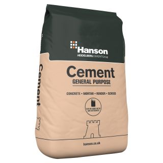Hanson General Purpose Cement Paper Bag 25Kg