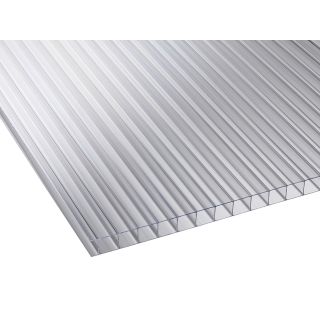 Corotherm Twinwall Polycarbonate Clear Roof Sheet 1050 x 2000 x 10mm