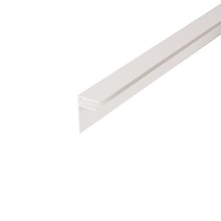 Corotherm White 10mm PVC Side Flashing 3000mm