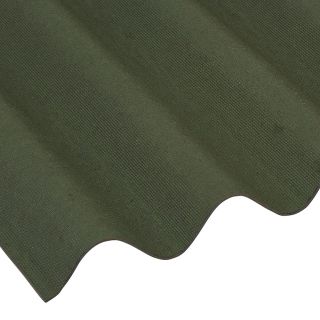 Coroline Corrugated Bitumen Green Roof Sheet 2000 x 950mm