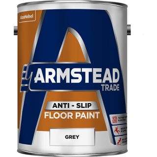 Armstead Trade Anti Slip Floor Grey Paint 5L