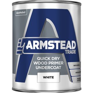 Armstead Trade Quick Dry Wood Primer Undercoat 1L