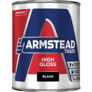 Armstead Trade High Black Gloss 1L