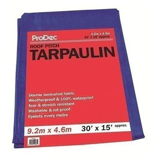 Multi Purpose Blue Tarpaulin 3.7 x 2.7m