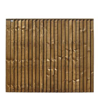 Grange Weston Closeboard Brown Fence Panel 1830 x 1828mm