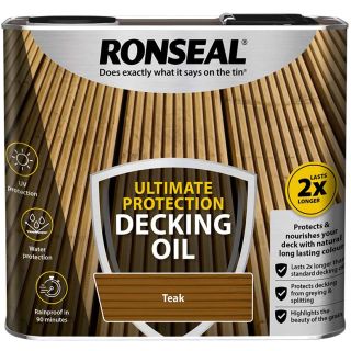 Ronseal Ultimate Decking Stain Cedar 2.5L 