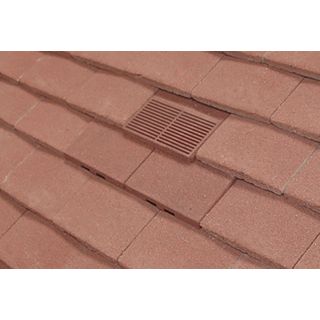 Manthorpe Old Red Granulated Plain Tile Roof Vent 330 x 331mm