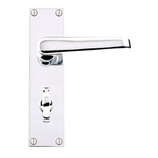 Dale Hardware Victorian Straight Lever on Backplate Bathroom Furniture