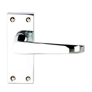 Dale Hardware Victorian Straight Lever on Backplate Short Latch Furniture