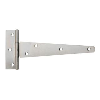 Dale Hardware Bright Zinc Plated Light Tee Hinge 305 x 1.2mm - Pack of 2
