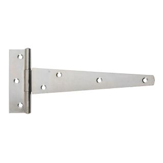 Dale Hardware Bright Zinc Plated Heavy Tee Hinge 457 x 3mm - Pack of 2