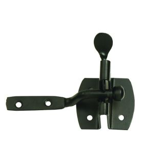 Dale Hardware Black Japanned Automatic Gate Catch