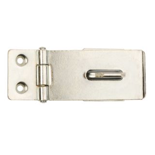 Dale Hardware Bright Zinc Plated Hasp & Staple 114mm