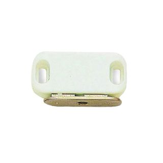 Dale Hardware Small White Magnetic Catch - Pack of 2