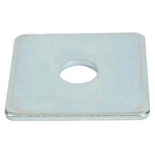 Square Plate BZP Washers M10 - Pack of 10