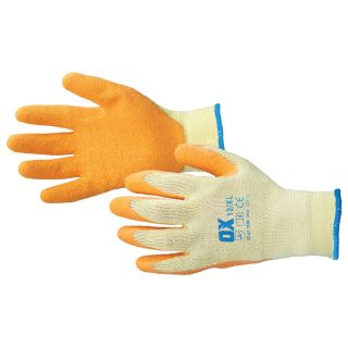 OX Latex Grip Gloves - L