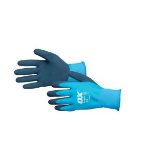 OX Waterproof Latex Gloves - XL