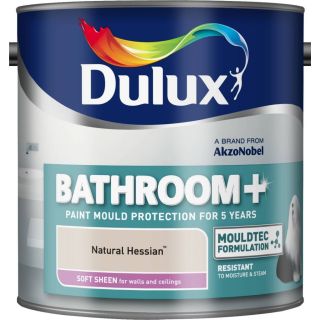 Dulux Bathroom+ Natural Hessian Soft Sheen Paint 2.5L