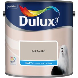 Dulux Soft Truffle Matt Emulsion Paint 2.5L