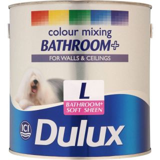 Dulux Colour Mixing Bathroom + Soft Sheen Light Base Paint 2.5L