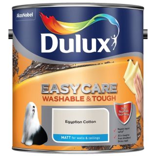 Dulux Easycare Egyptian Cotton Washable & Tough Matt Paint 2.5L