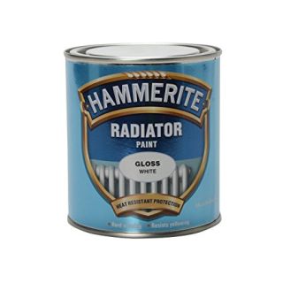 Hammerite Gloss White Radiator Paint 500ml