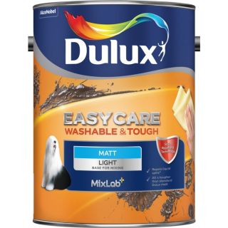 Dulux Colour Mixing Easycare Matt Light Base Paint 5L