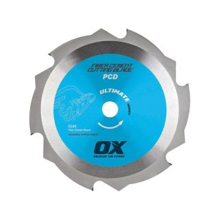 OX Ultimate Fibre Cement Diamond Tipped Blade 190/30mm