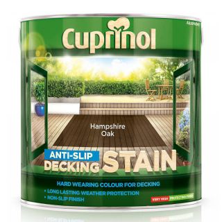 Cuprinol Hampshire Oak Anti-Slip Decking Stain 2.5L