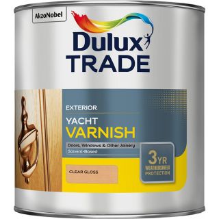 Dulux Trade Clear Gloss Yacht Varnish 2.5L